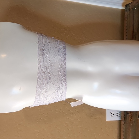 Lavendar Lace Bandeau Top (453) - Picture 2 of 3